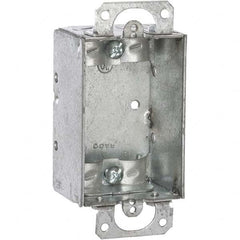 Hubbell-Raco - 4.22 x 2 x 1.864" Steel Rectangular Device Box - Exact Tooling