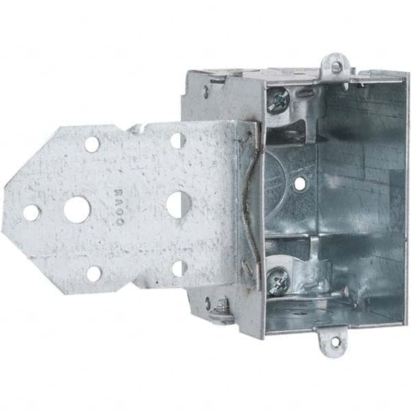 Hubbell-Raco - 3.38 x 5.047 x 2-1/2" Steel Rectangular Device Box - Exact Tooling