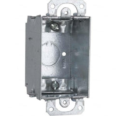 Hubbell-Raco - 4.22 x 2 x 2" Steel Rectangular Device Box - Exact Tooling