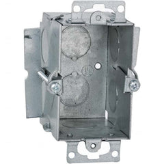 Hubbell-Raco - 4.22 x 2-5/8 x 2-1/2" Steel Rectangular Device Box - Exact Tooling