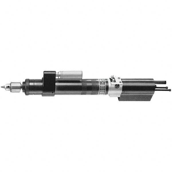 Ingersoll-Rand - 3/8" Reversible Keyed Chuck - Inline Handle, 8,265 RPM, 0.75 hp, 90 psi - Exact Tooling