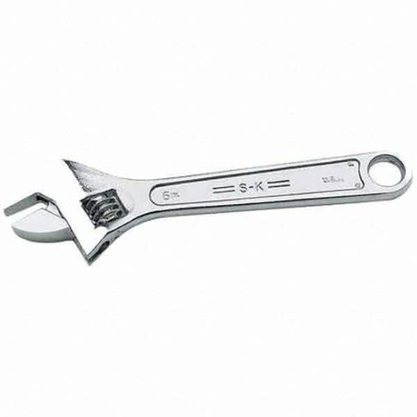 SK - Adjustable Wrench - Chrome Finish - Exact Tooling