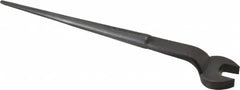 Proto - 7/8" Standard Spud Handle Open End Wrench - 14-1/4" OAL, Single End, Black Finish - Exact Tooling