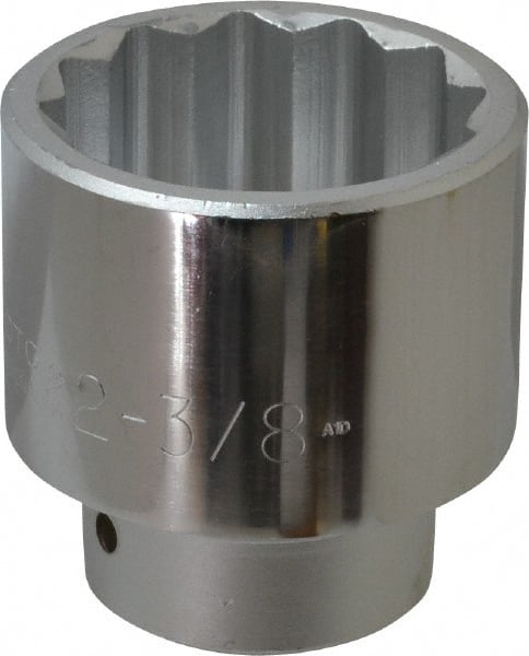 Proto - 2-3/8", 1" Drive, Standard Hand Socket - 12 Points, 4" OAL - Exact Tooling