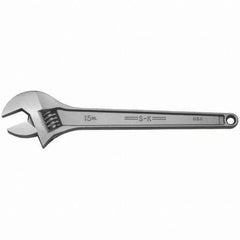 SK - Adjustable Wrench - Chrome Finish - Exact Tooling