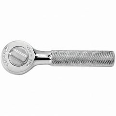 SK - Round Head - Chrome Finish, 4.8" OAL, 40 Gear Teeth - Exact Tooling