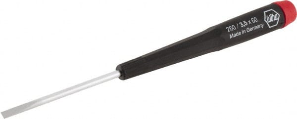 Wiha - Precision Slotted Screwdriver - Ergonomic Handle - Exact Tooling
