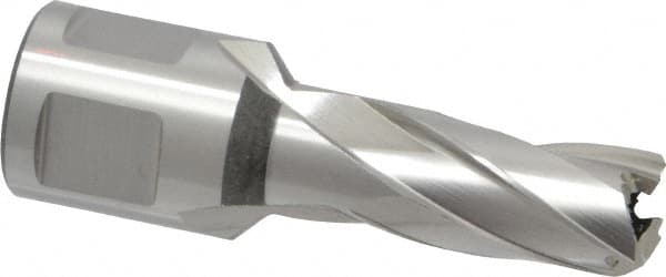 Hougen - 1/2" Diam x 1" Deep High Speed Steel Annular Cutter - Exact Tooling
