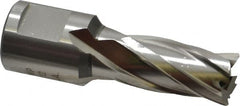Hougen - 9/16" Diam x 1" Deep High Speed Steel Annular Cutter - Exact Tooling