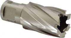 Hougen - 1" Diam x 1" Deep High Speed Steel Annular Cutter - Exact Tooling