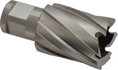 Hougen - 1-1/8" Diam x 1" Deep High Speed Steel Annular Cutter - Exact Tooling