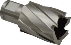 Hougen - 1-3/16" Diam x 1" Deep High Speed Steel Annular Cutter - Exact Tooling