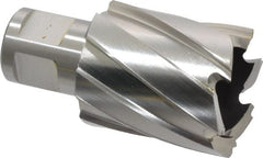 Hougen - 1-1/4" Diam x 1" Deep High Speed Steel Annular Cutter - Exact Tooling