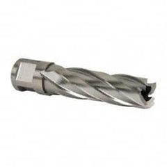 Hougen - 11/16" Diam x 2" Deep High Speed Steel Annular Cutter - Exact Tooling