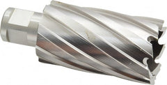 Hougen - 1-3/8" Diam x 2" Deep High Speed Steel Annular Cutter - Exact Tooling
