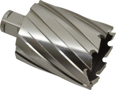 Hougen - 2-1/16" Diam x 2" Deep High Speed Steel Annular Cutter - Exact Tooling