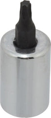 Proto - 3/8" Drive, T20 Torx Bit Socket - 1-23/32" OAL, 5/8" Bit Length - Exact Tooling