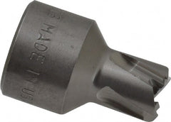 Hougen - 5/16" Diam x 1/4" Deep High Speed Steel Annular Cutter - Exact Tooling