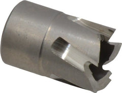 Hougen - 17/32" Diam x 1/4" Deep High Speed Steel Annular Cutter - Exact Tooling