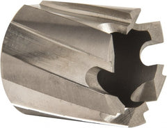 Hougen - 9/16" Diam x 1/4" Deep High Speed Steel Annular Cutter - Exact Tooling