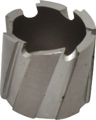 Hougen - 7/8" Diam x 1/2" Deep High Speed Steel Annular Cutter - Exact Tooling