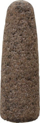 Norton - Type 16, 1" Max Diam, 3" Head Thickness, 24 Grit Cone - Aluminum Oxide, Very Coarse Grade, 3/8-24 Shank Thread - Exact Tooling