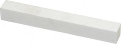 Norton - 220 Grit Aluminum Oxide Square Dressing Stick - 4 x 1/2 x 1/2, Very Fine Grade, Vitrified Bond - Exact Tooling