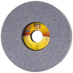 Norton - 7" Diam x 1-1/4" Hole x 1-1/2" Thick, I Hardness, 60 Grit Surface Grinding Wheel - Aluminum Oxide, Type 5, Medium Grade, 3,600 Max RPM, Vitrified Bond, One-Side Recess - Exact Tooling