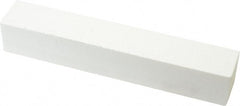 Norton - 220 Grit Aluminum Oxide Square Dressing Stick - 6 x 1 x 1, Very Fine Grade, Vitrified Bond - Exact Tooling