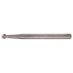 SD-5 Standard Cut Solid Carbide Bur-Ball Shape - Exact Tooling