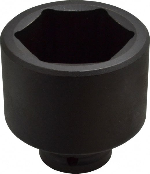 Proto - 3/4" Drive 2-1/4" Standard Impact Socket - 6 Points, 3-1/4" OAL - Exact Tooling