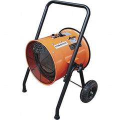 PRO-SOURCE - Electric Forced Air Heaters Type: Portable Electric Salamander Maximum BTU Rating: 51195 - Exact Tooling