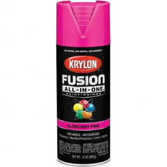 Krylon - Spray Paints Type: Acrylic Enamel Spray Paint Color: Hot Pink - Exact Tooling