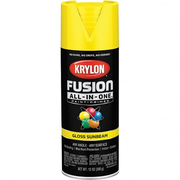 Krylon - Spray Paints Type: Acrylic Enamel Spray Paint Color: Sunbeam - Exact Tooling