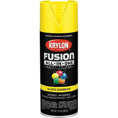 Krylon - Spray Paints Type: Acrylic Enamel Spray Paint Color: Sunbeam - Exact Tooling