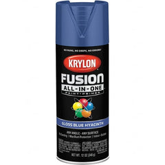 Krylon - Spray Paints Type: Acrylic Enamel Spray Paint Color: Blue Hyacinth - Exact Tooling