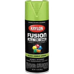 Krylon - Spray Paints Type: Acrylic Enamel Spray Paint Color: Jungle Green - Exact Tooling