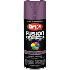 Krylon - Spray Paints Type: Acrylic Enamel Spray Paint Color: Icy Grape - Exact Tooling