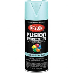 Krylon - Spray Paints Type: Acrylic Enamel Spray Paint Color: Ocean Blue - Exact Tooling