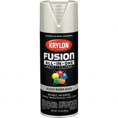 Krylon - Spray Paints Type: Acrylic Enamel Spray Paint Color: River Rock - Exact Tooling