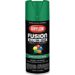 Krylon - Spray Paints Type: Acrylic Enamel Spray Paint Color: Spring Grass - Exact Tooling