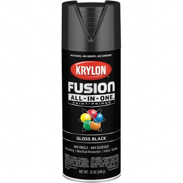 Krylon - Spray Paints Type: Acrylic Enamel Spray Paint Color: Black - Exact Tooling