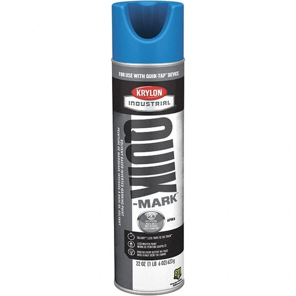 Krylon - Striping & Marking Paints & Chalks Type: Marking Paint Color Family: Blue - Exact Tooling