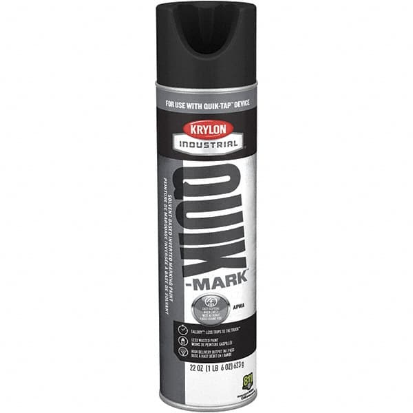 Krylon - Striping & Marking Paints & Chalks Type: Marking Paint Color Family: Black - Exact Tooling