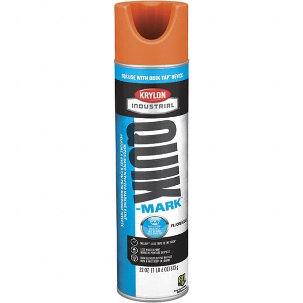 Krylon - Striping & Marking Paints & Chalks Type: Marking Paint Color Family: Orange - Exact Tooling