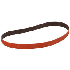 3M Cubitron II Cloth Belt 984F 50+ YF-weight 1/2″ × 132″ Film-lok Single-flex - Exact Tooling