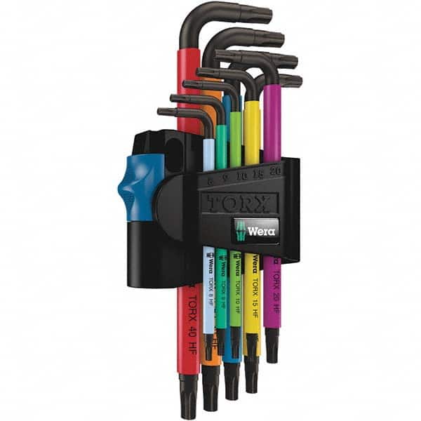 Wera - Torx Key Sets End Type: Torx Torx Size Range: T8 - T40 - Exact Tooling