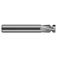 Harvey Tool - 90° 0.282" Minor Diam, 1/2" Cut Diam, 0.021" Min Width, 4-Flute Solid Carbide Picatinny Rail Form Cutter - Exact Tooling