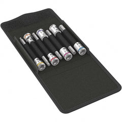 Wera - Hex & Torx Bit Socket Sets Type: Hex Bit Socket Set Drive Size: 3/8 - Exact Tooling