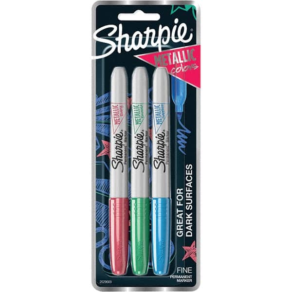 Sharpie - Markers & Paintsticks Type: Permanent Color: Assorted - Exact Tooling